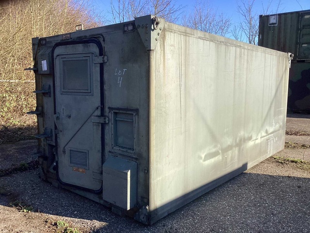 Baeten Shelter Legercontainer
