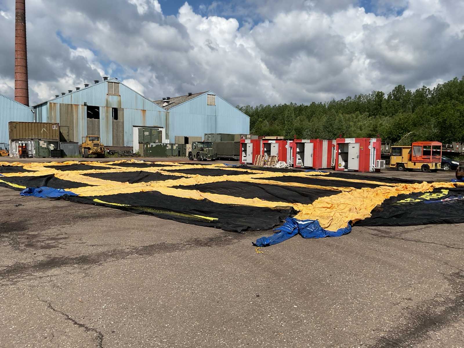 Paintball arena