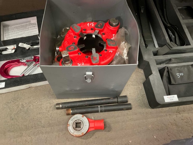 Ridgid 141/161 Terugloopdraadsnijder met drijfwerk