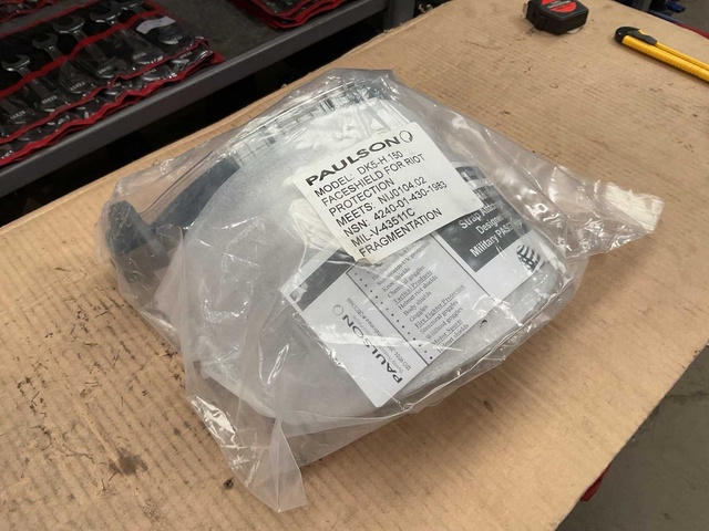 Paulson DK5-H.150 Faceshield for Riot (2x)