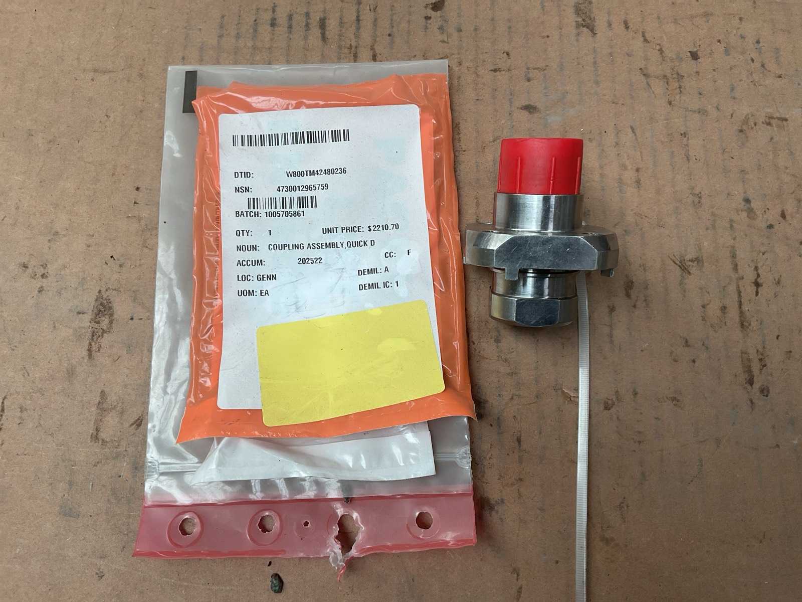 Coupling assembly
