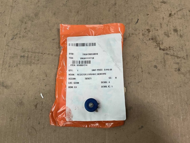 Nonwire variable resistor