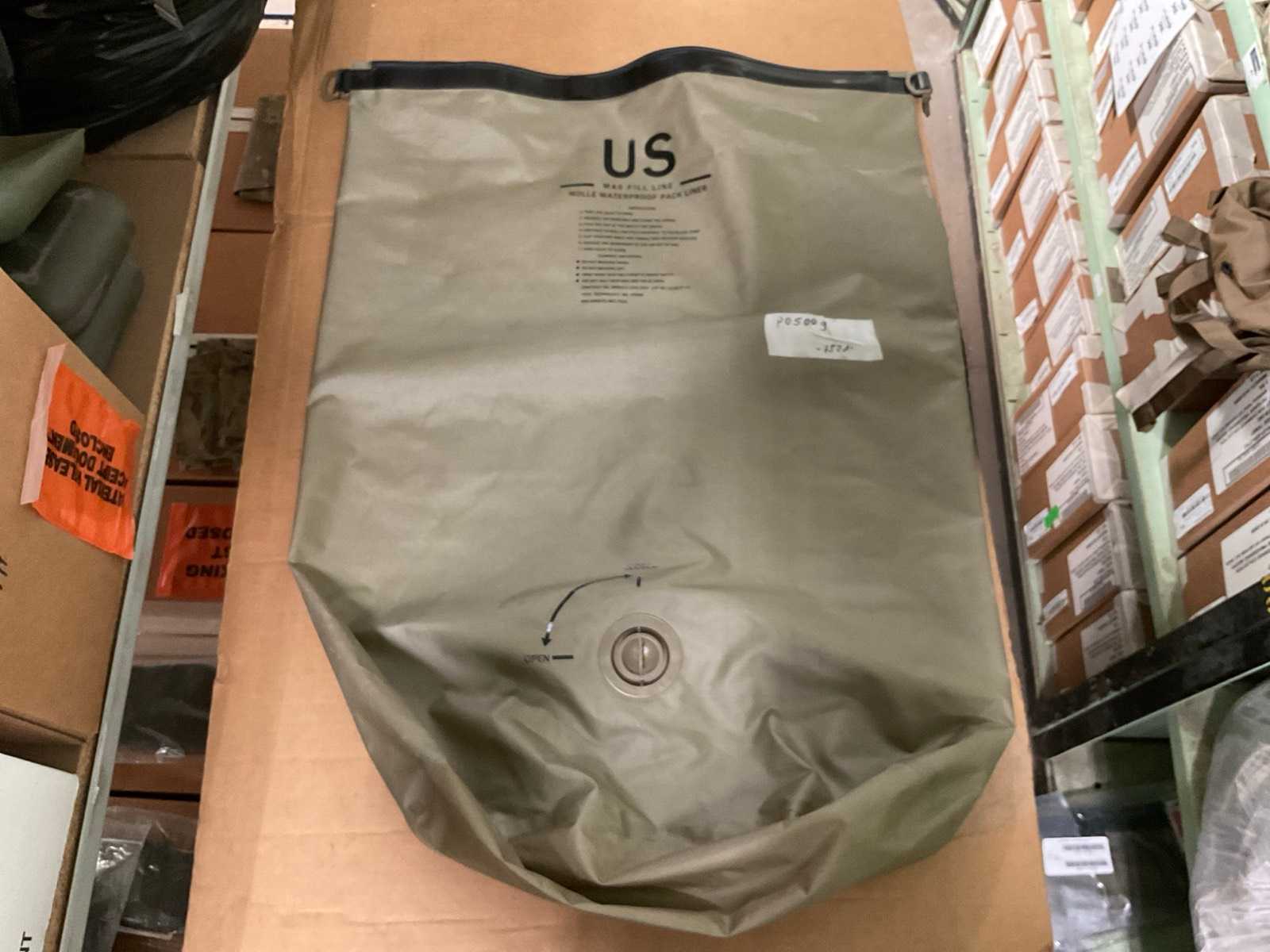 Waterproof pack liner (3x)