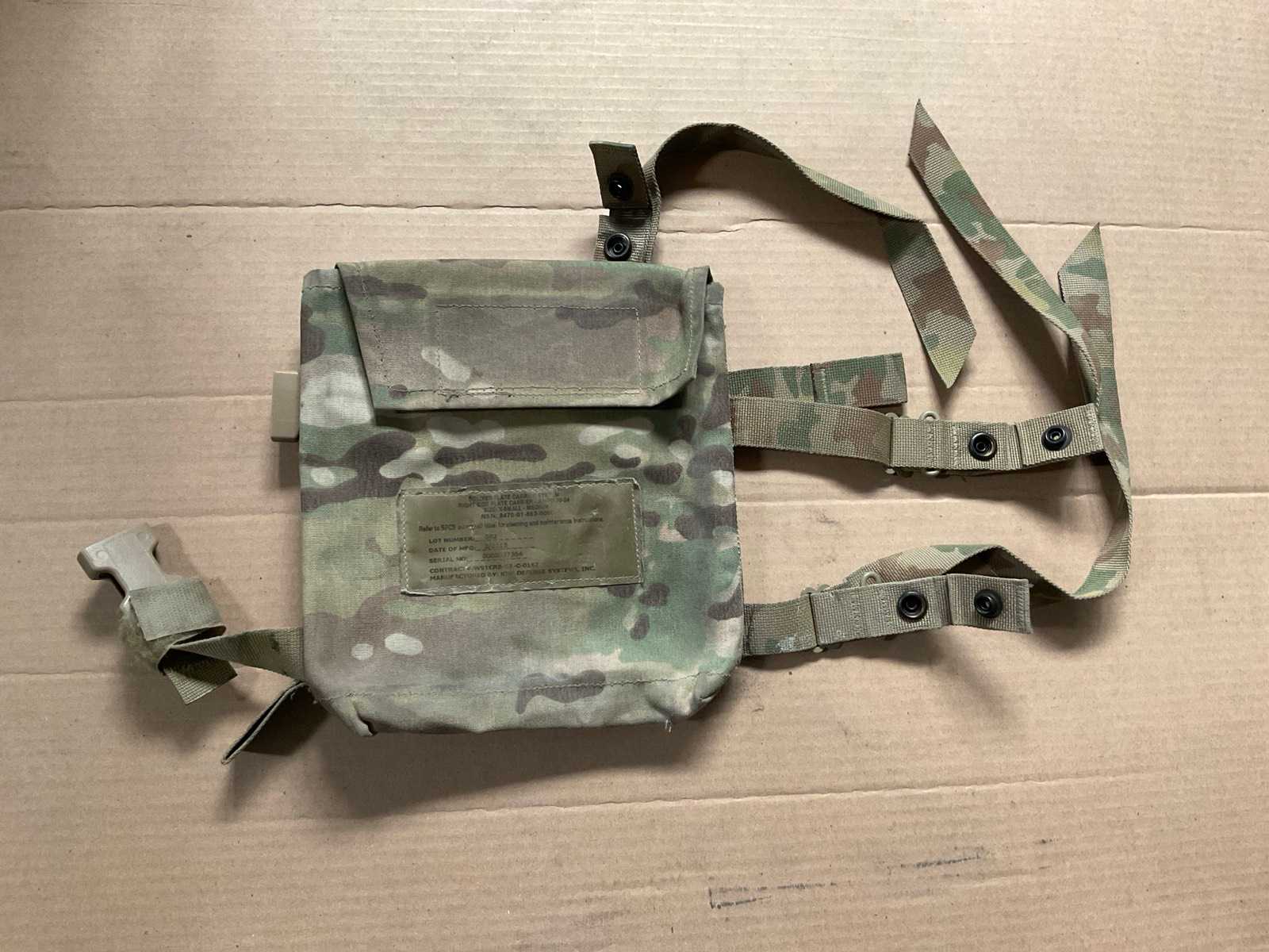 Soldier plate carrier system OCP (100x)