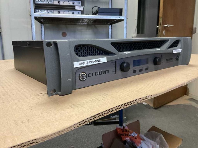Crown 1002 XTi Series Eind Versterker