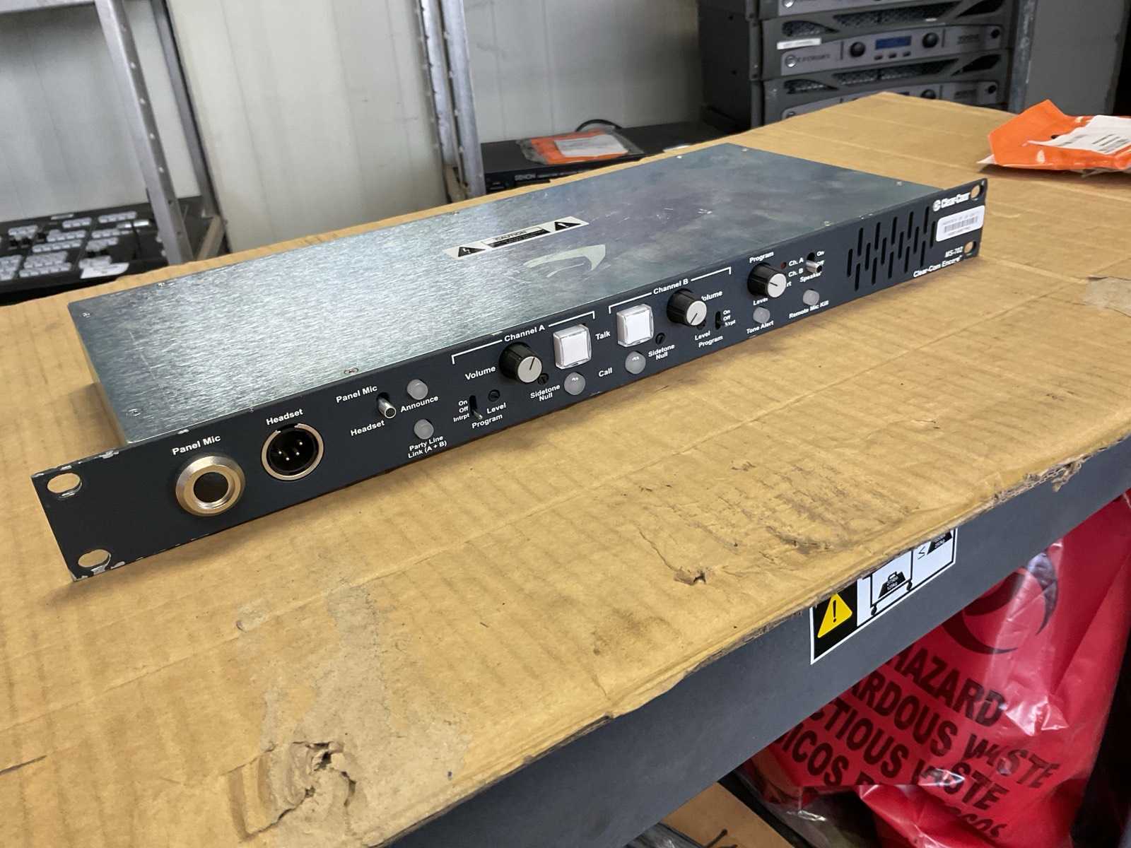 Clear-Com MS-702 Rackmount Partyline Main Station