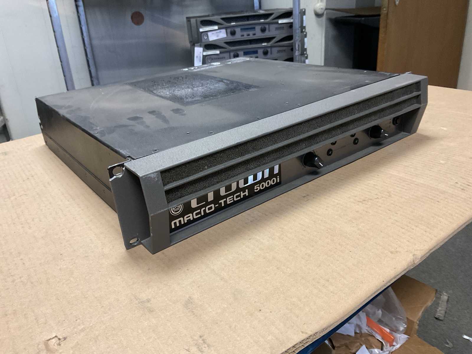 Crown Macro-Tech 5000i Eind Versterker