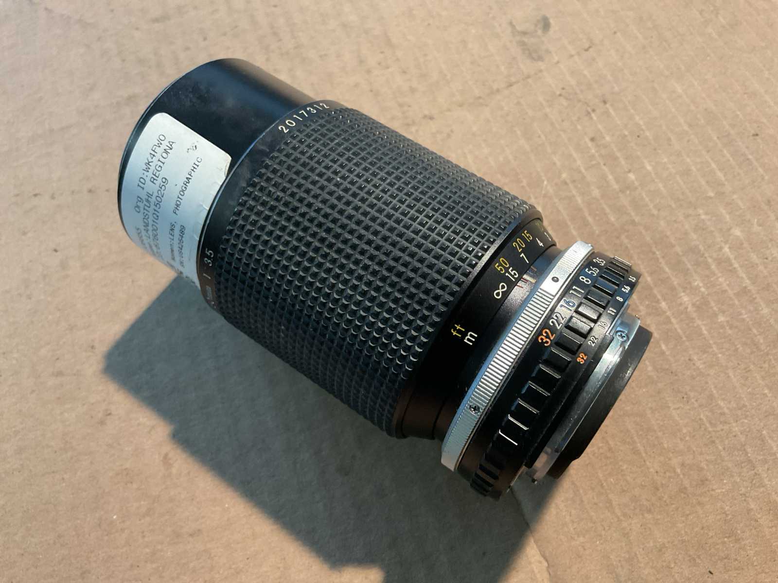 Nikon Zoom serie E Camera lens
