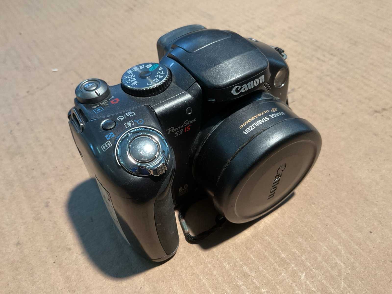 Canon S3 IS Cybershot Digitale fotocamera