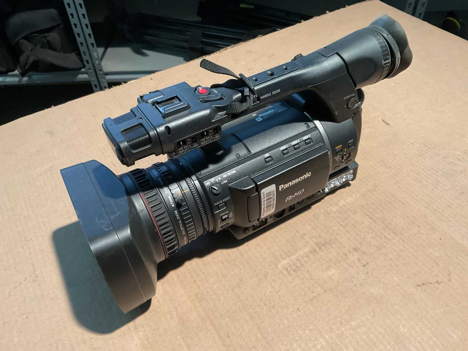 Panasonic AG-HPX250P Videocamera