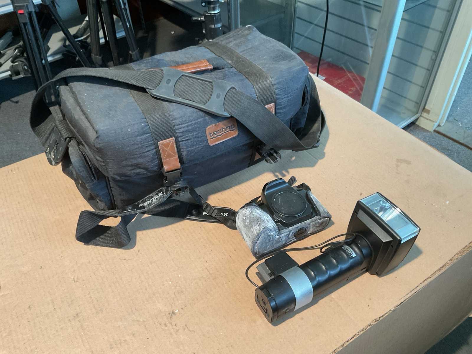Pentax Z 70 Fotocamera set in tas