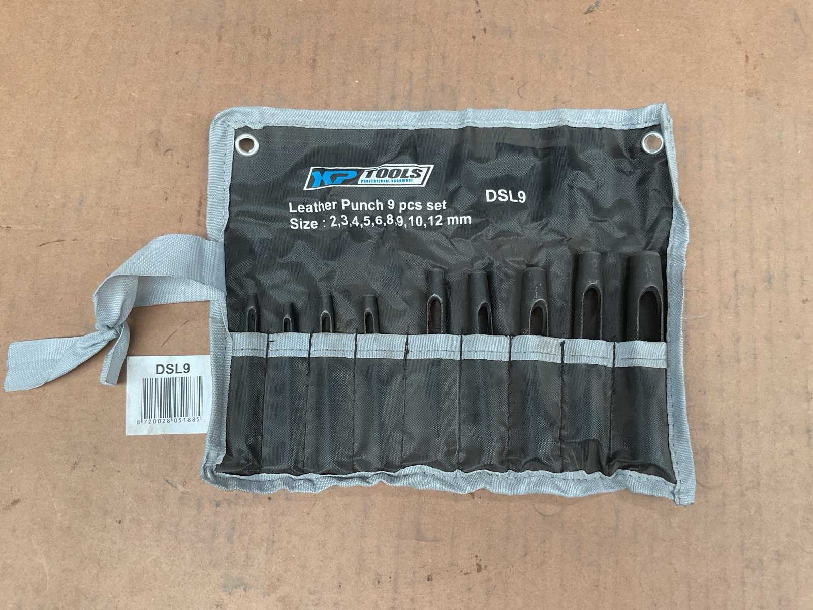 XP Tools DSL9 Leather punch set