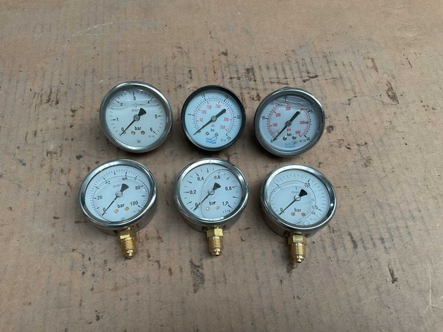 Manometers (6x)