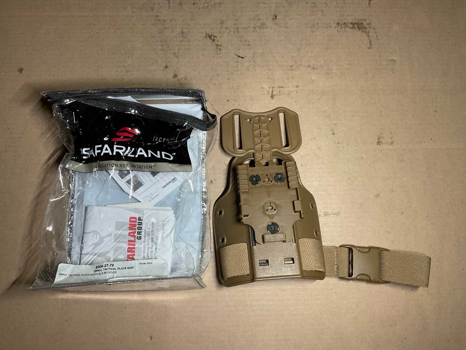 Safariland Small tactical plate