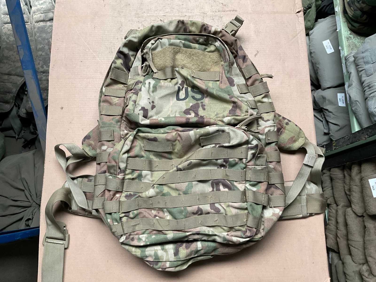 Medium rucksack complete set