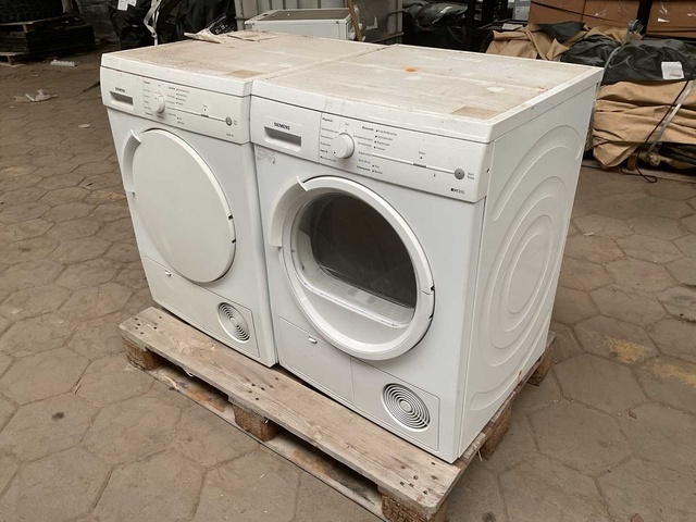 Siemens wasdrogers (2x)