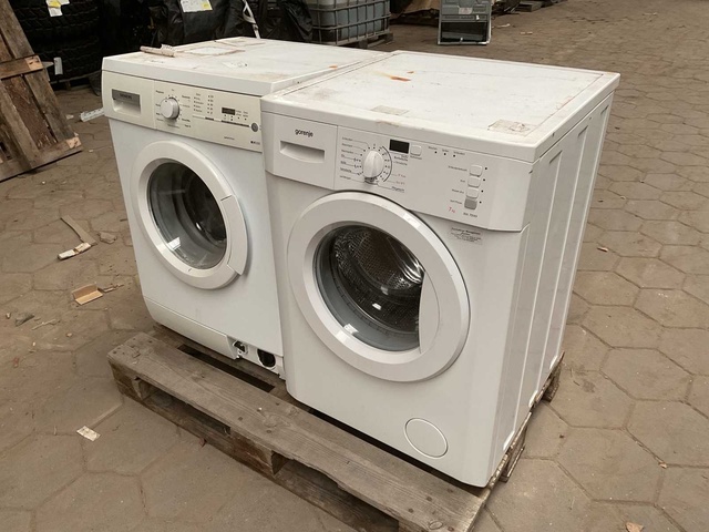 wWsmachines 1xGorenje en 1x Siemens (2x)