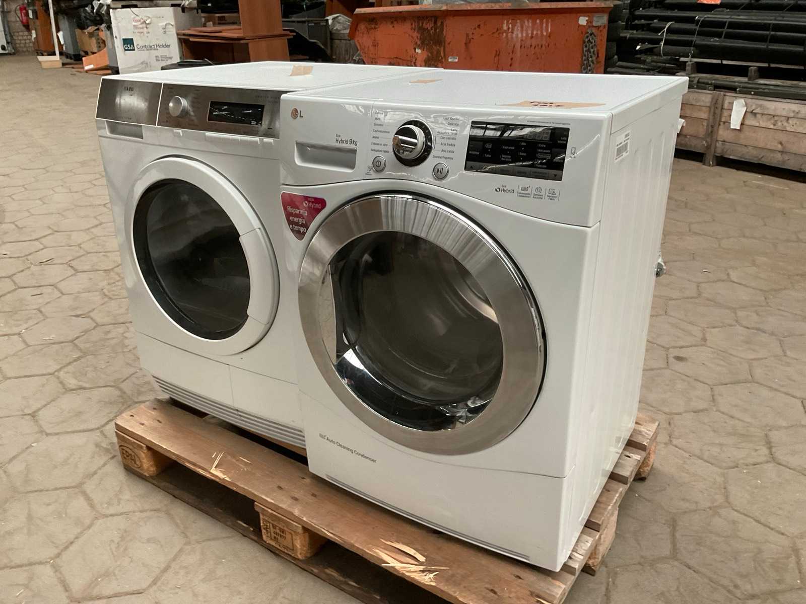Wasdroger 1x AEG en 1x LG (2x)