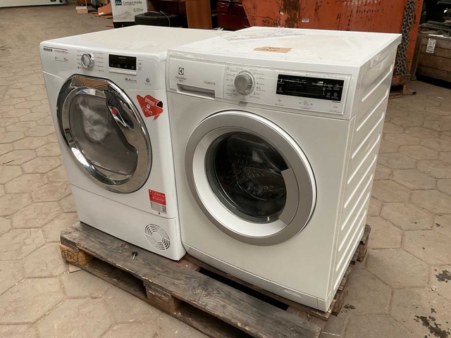 Wasdroger 1xElectrolux Wasmachine 1x Hoover Wasdroger (2x)