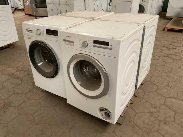 Wasmachines 2x Siemens en 2x Bosch (4x)