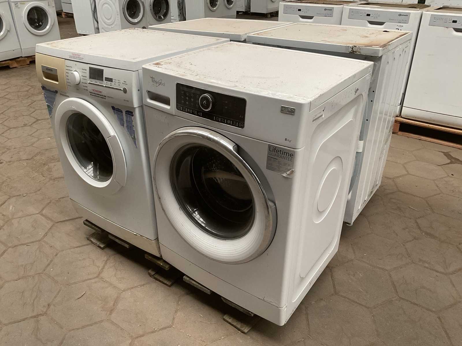 wasmachines 1x Siemens 1x Whirlpool 2x Bosch (4x)