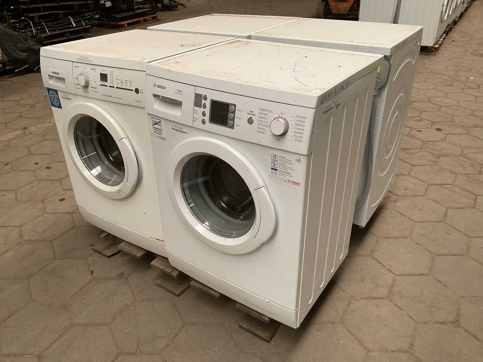 Wasmachines 2x Siemens en 2x Bosch (4x)