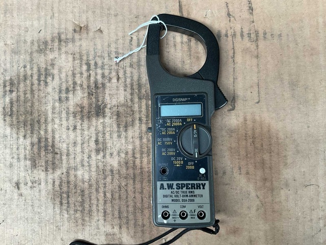 A.W. Sperry DSA-2009 AMmeter