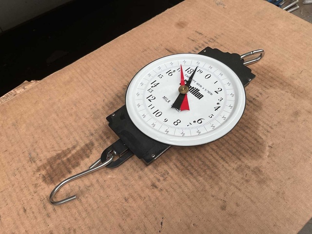 Chatillon Milk Scale Hangweegschaal