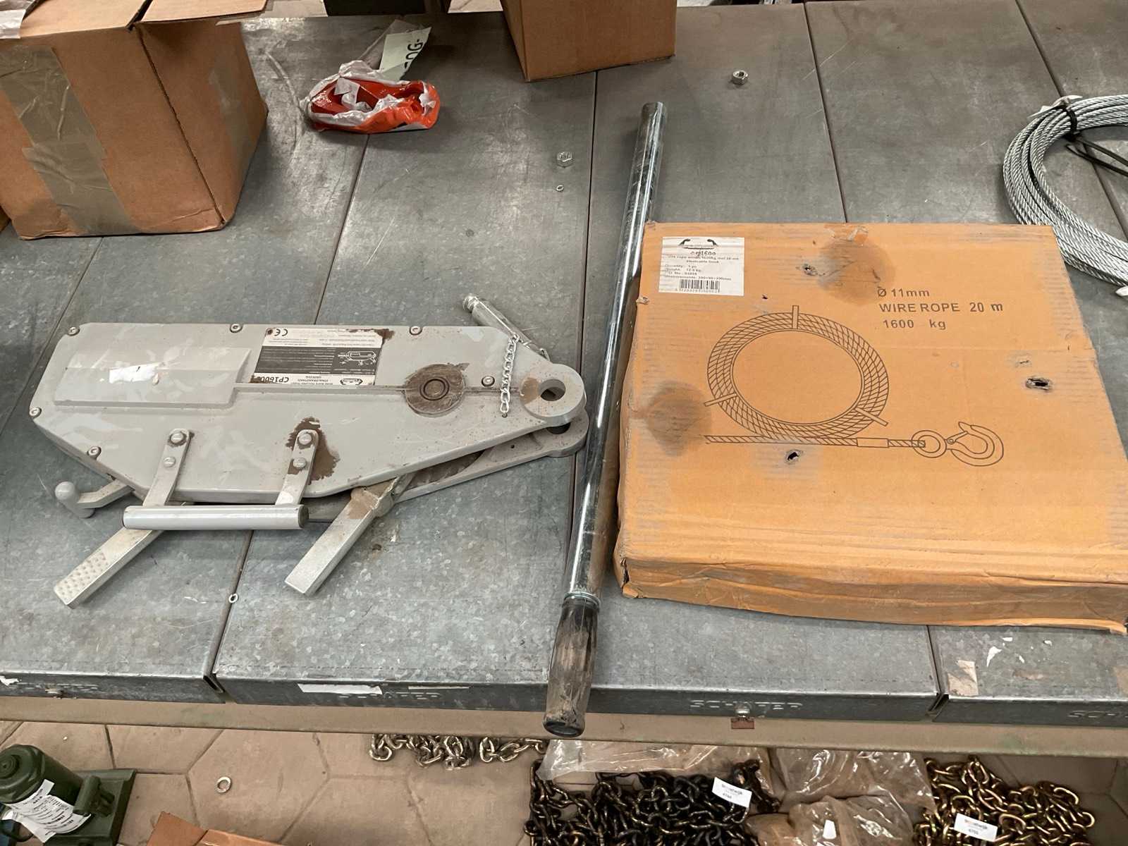 2022 Torso CP1600 Staaldraadtakel