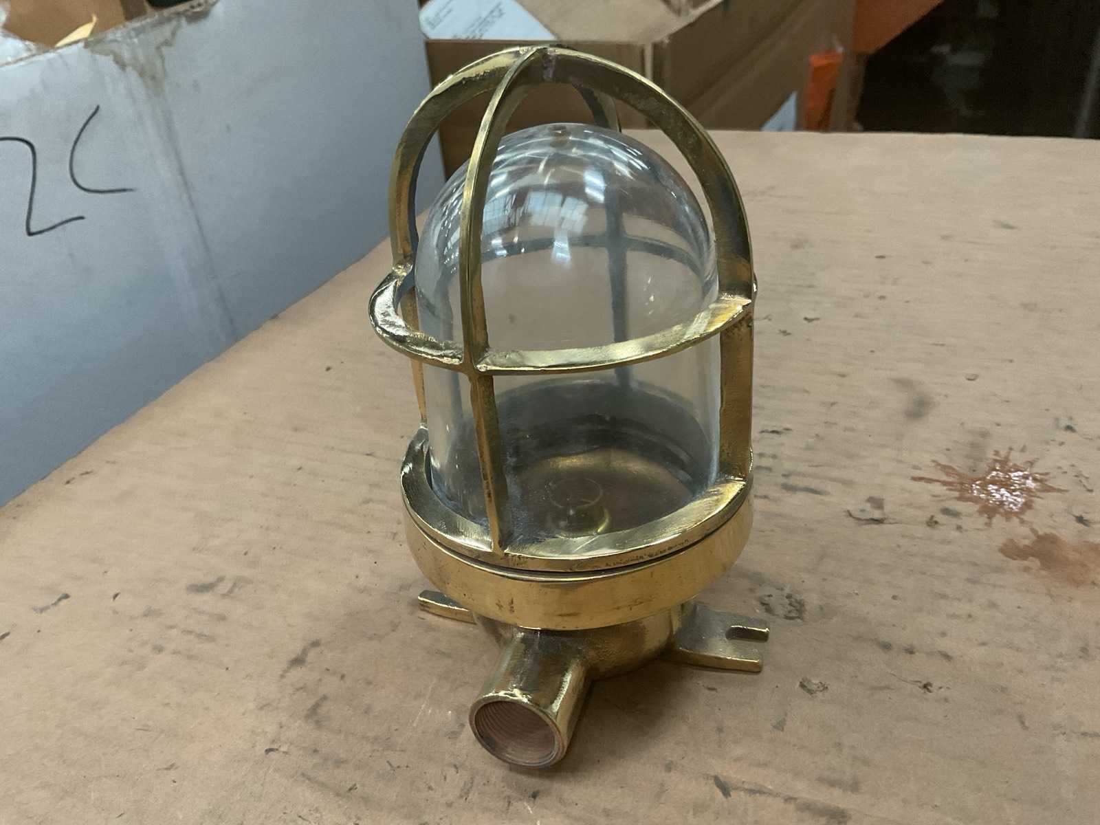 Vintage Marine Lamp