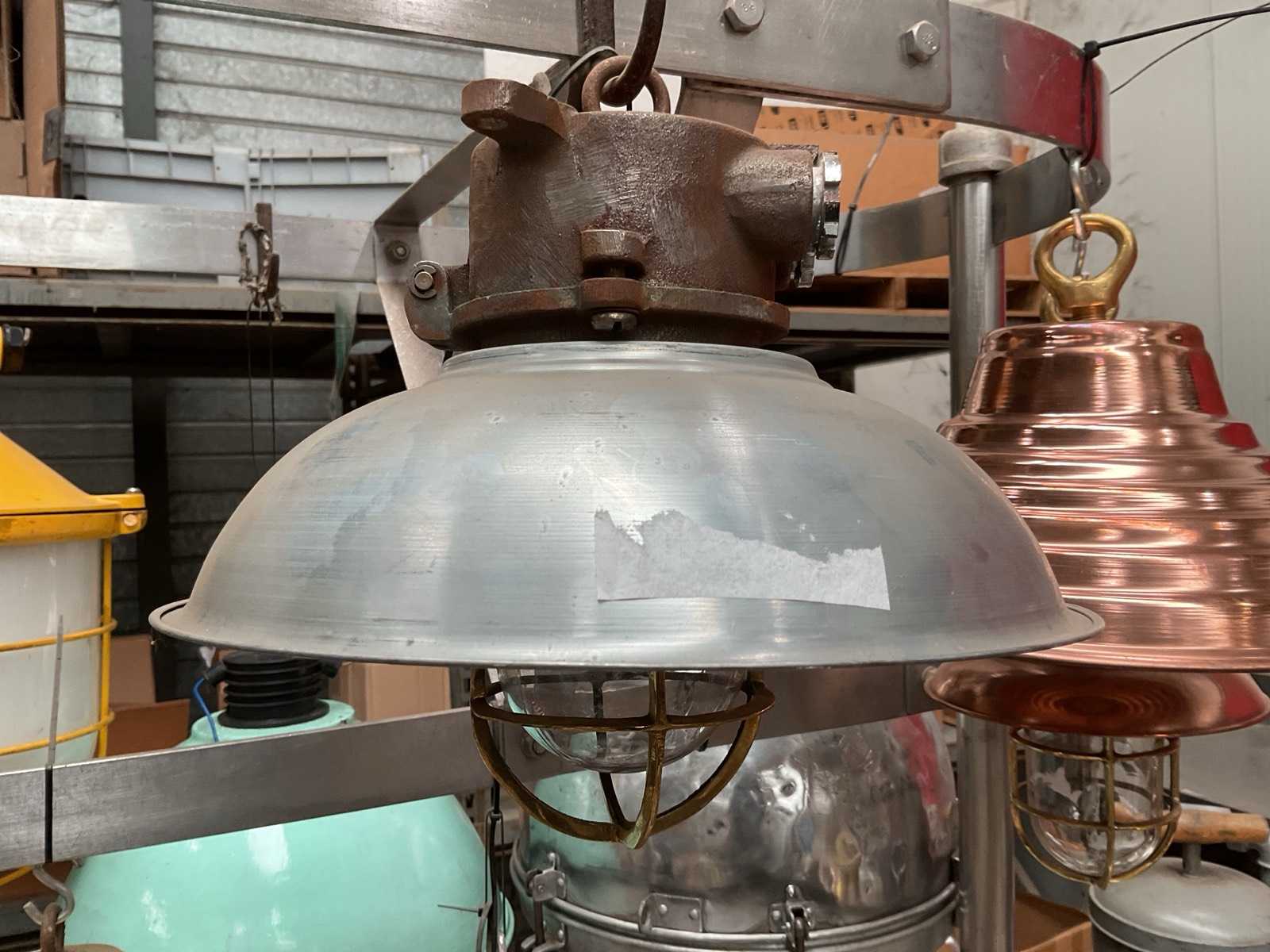 Vintage Marine Lamp