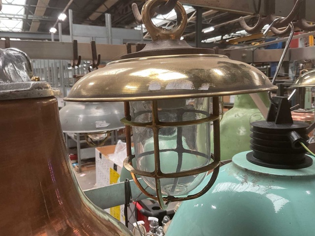 Vintage Marine Lamp