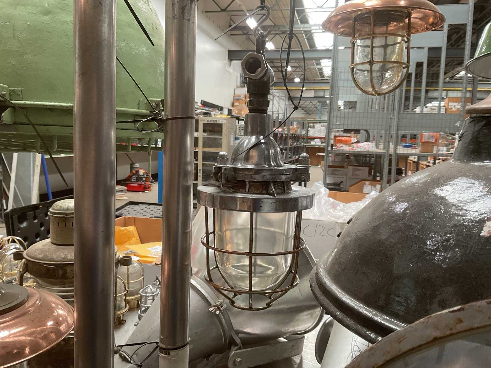 Vintage Marine Lamp