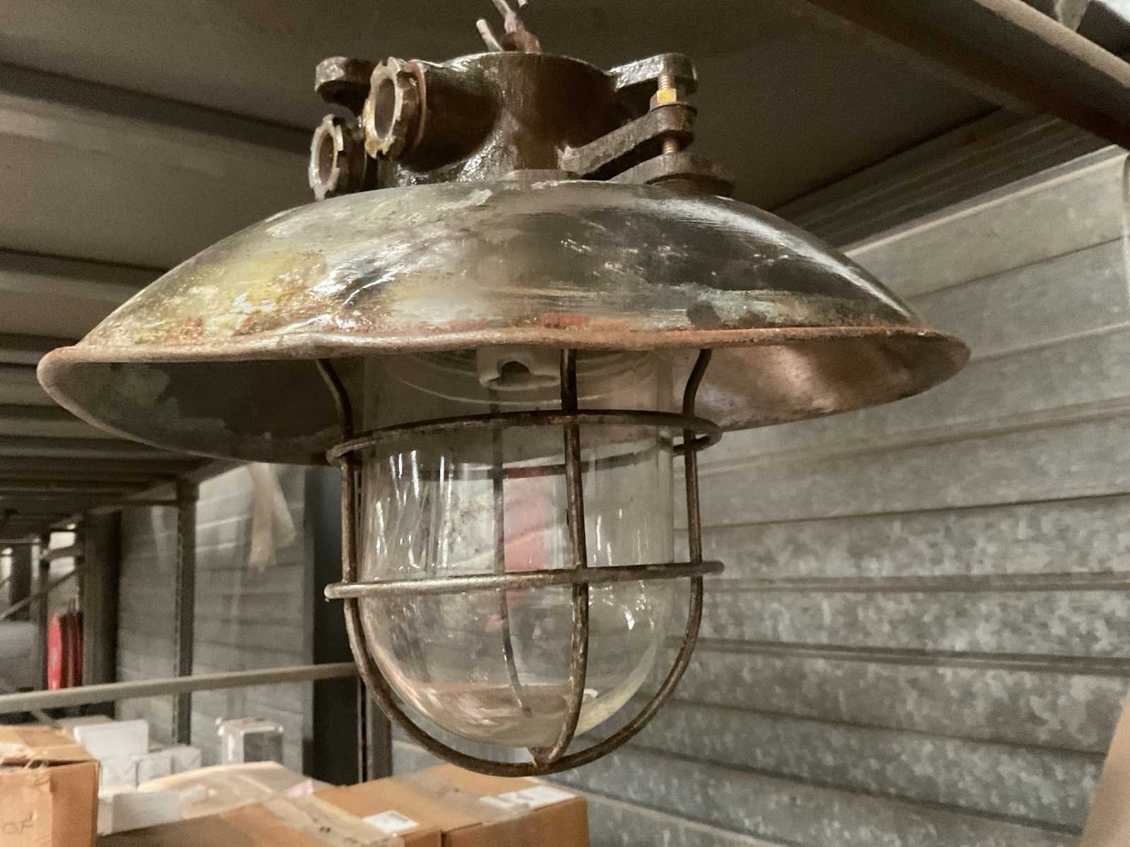 Vintage Marine Lamp