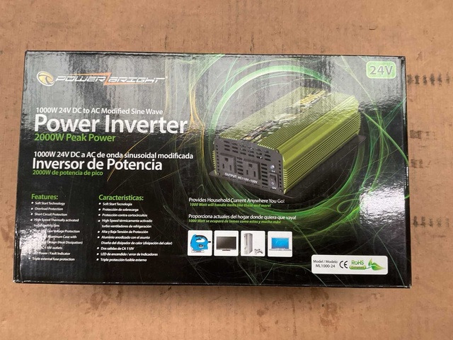 Power Bright ML 1000-24 Power Inverter