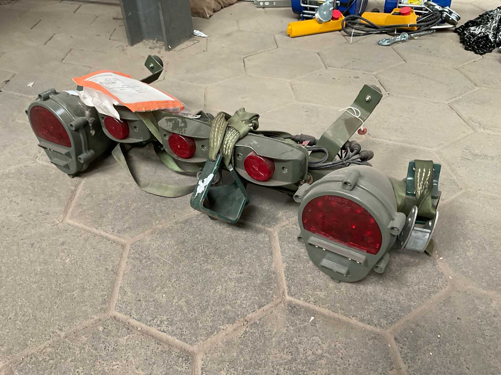 Military taillight bracket kit