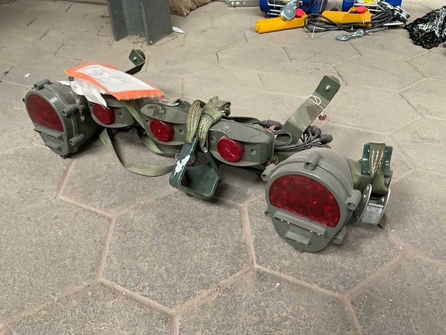 Military taillight bracket kit