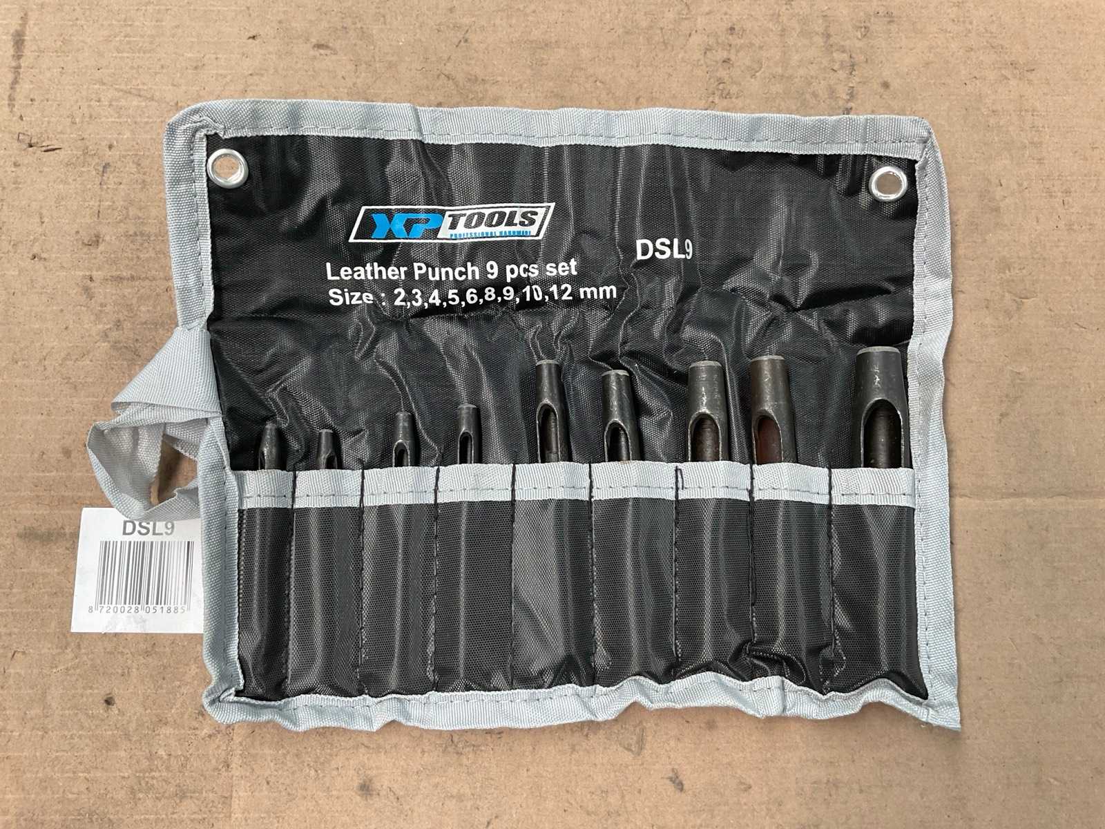 Xptools DSL9 Leather punch set