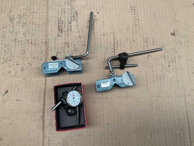 Starrett Meetklok + 2x magnetische basis