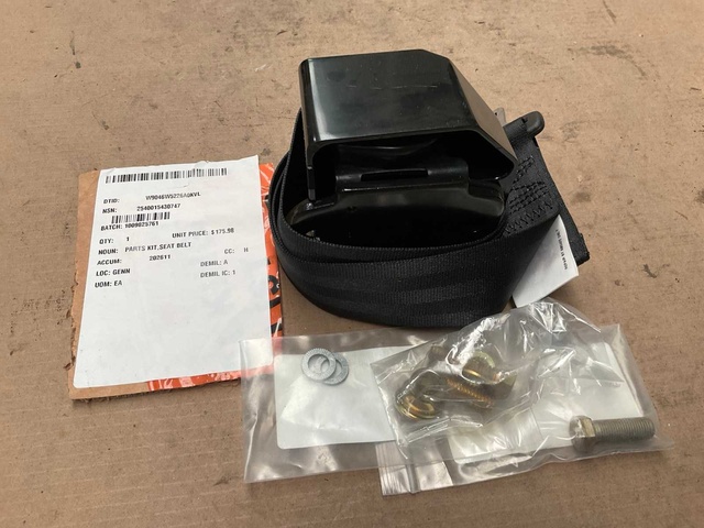 Seat belt parts kit