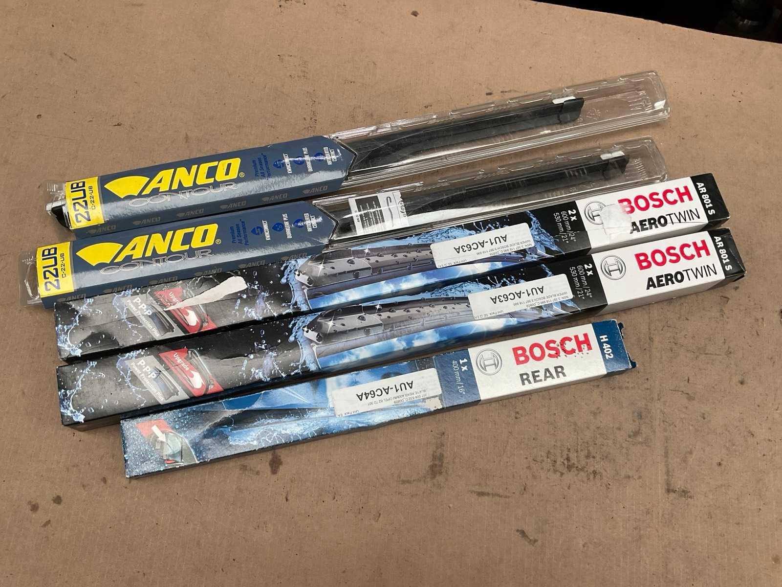 Window wiper (5x)