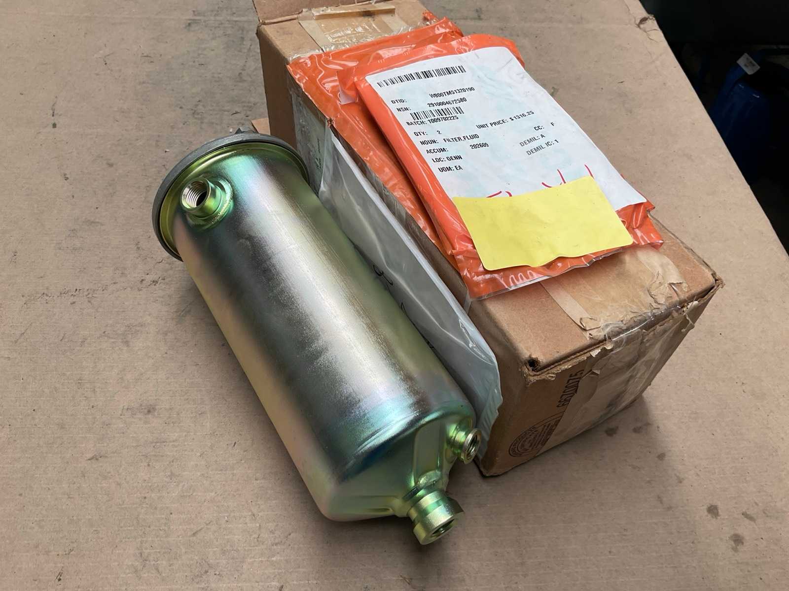 Fluid filter