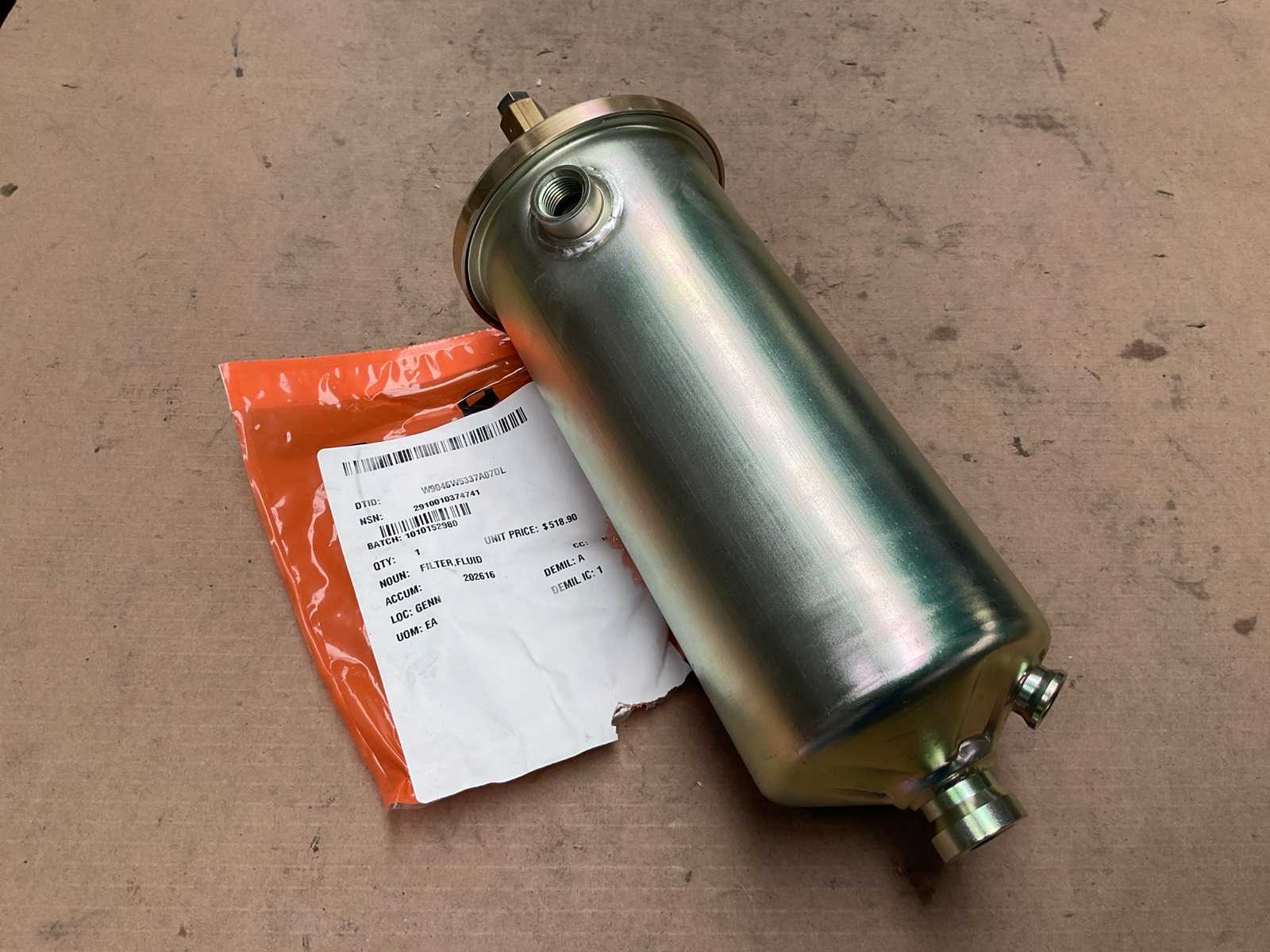 Fluid filter