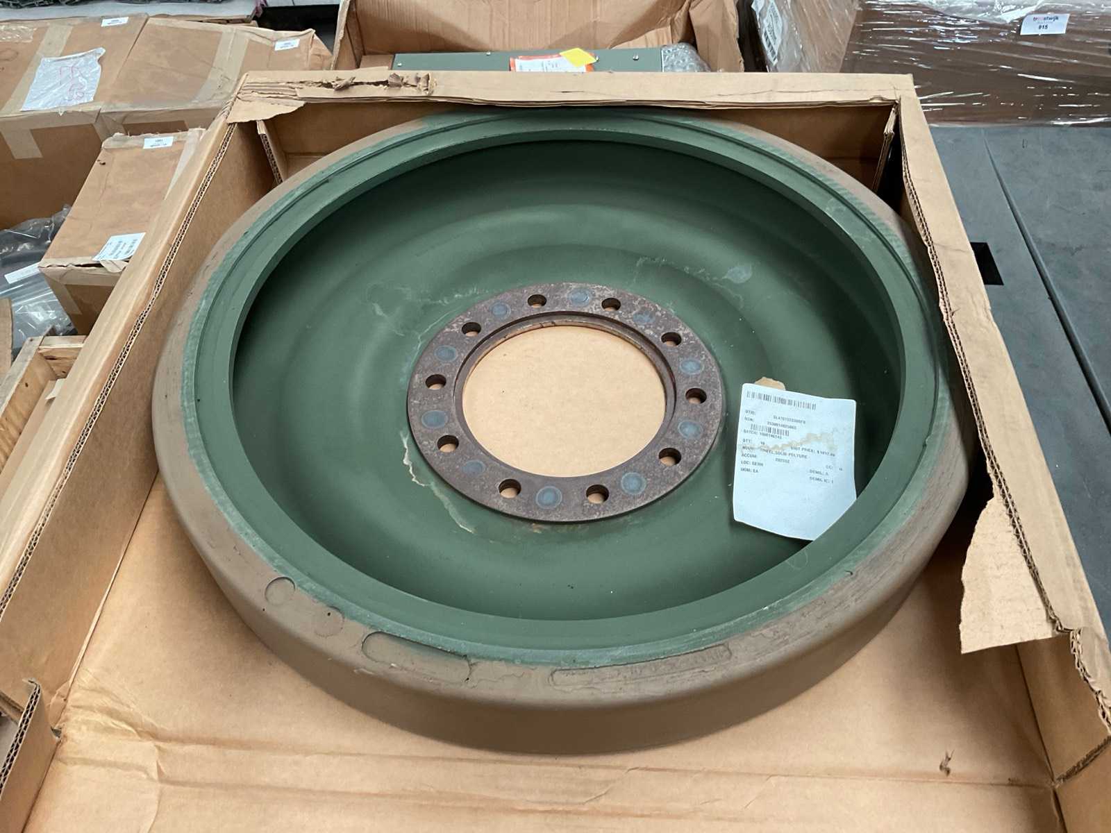 Solid polyurethane tire road wheel (10x)