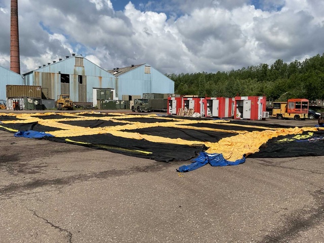 Paintball arena