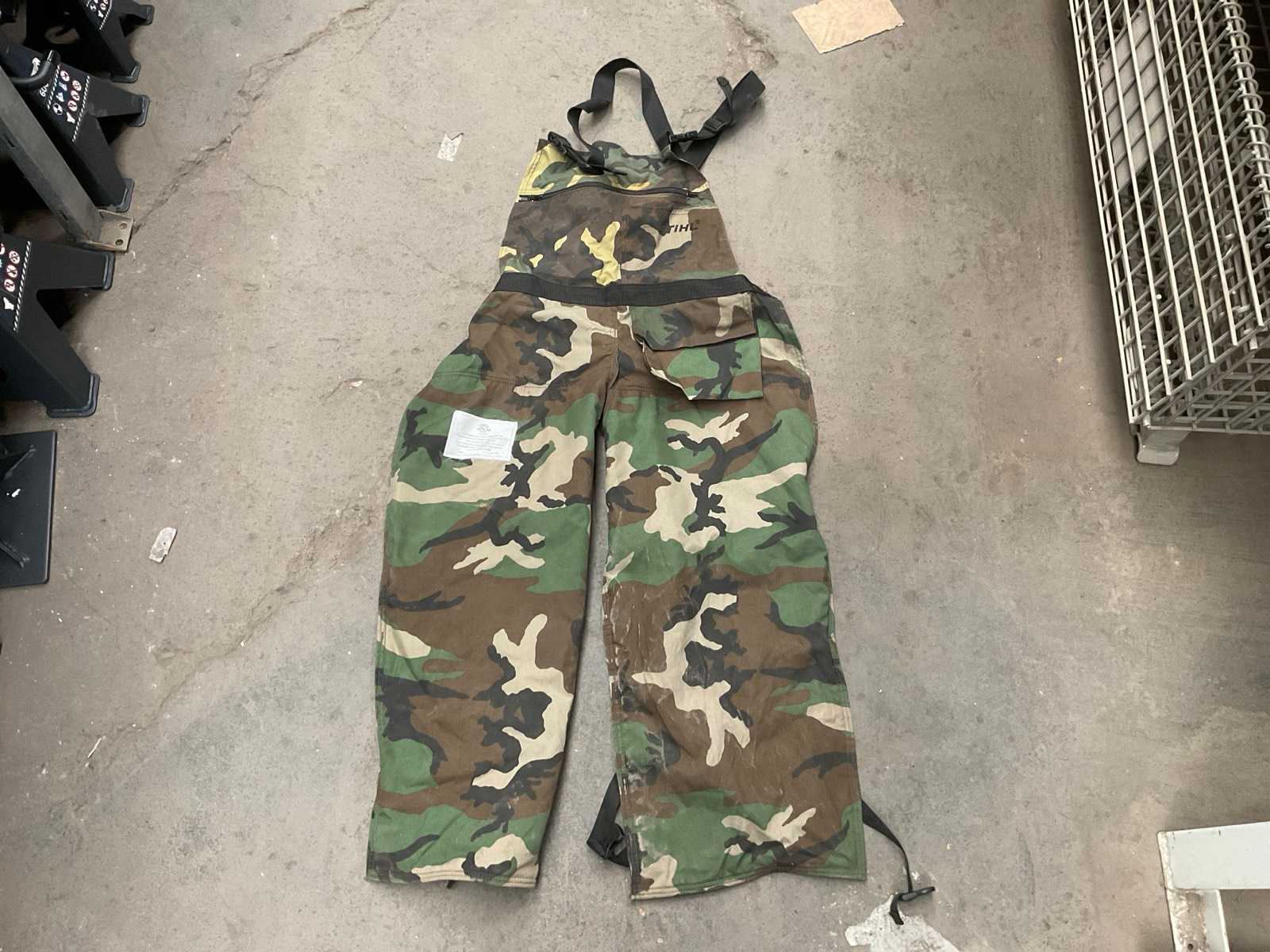 Leg protection trouser