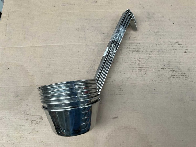 RVS soep/ saus lepel (7x)