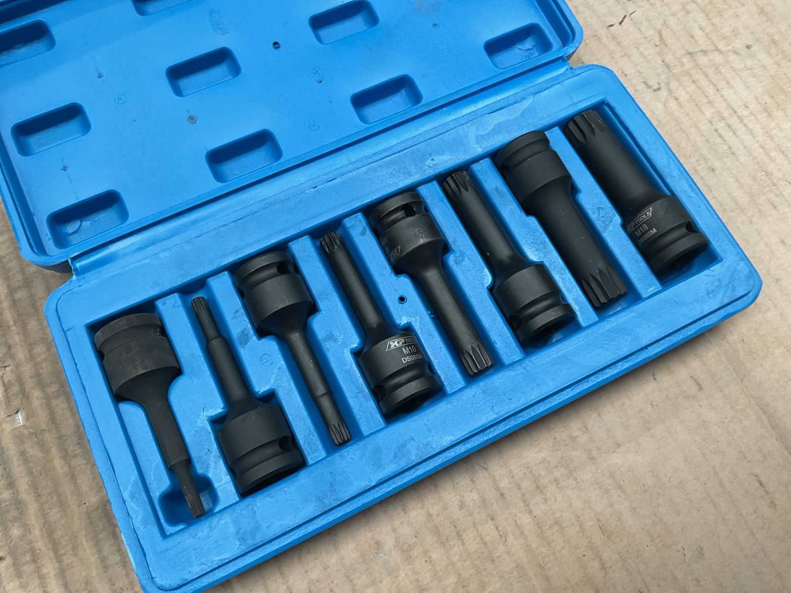 XP Tools DS08SM Spline Doppenset