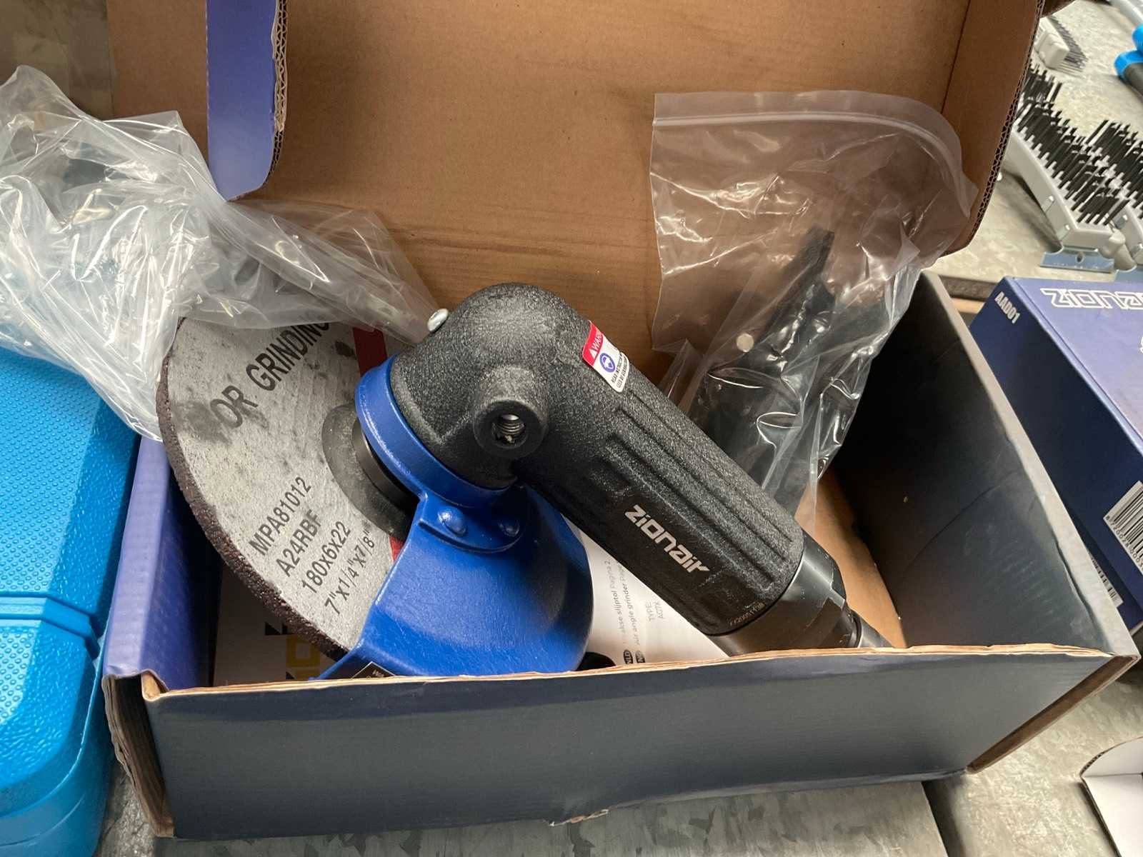 Zionair AG7X Pneumatische hand slijpmachine