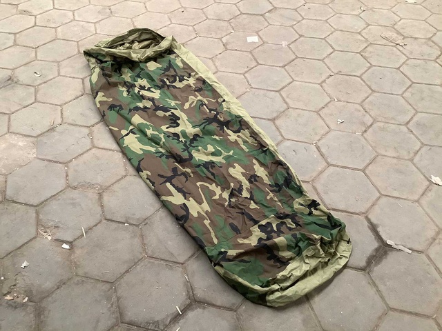 Bivy cover camouflage